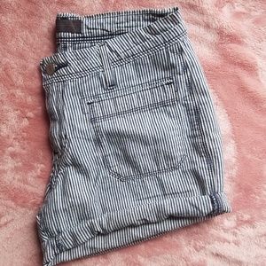 Levi's Striped Shorts